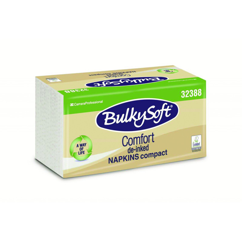 Paper+Napkins+320mm+1-Ply+White+%28Pack+of+500%29+0399391