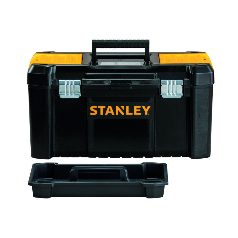 Stanley+19+Inch+Toolbox+Black+and+Yellow+STHT1-75521
