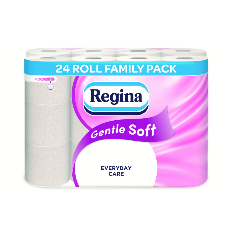 Regina+Gentle+Soft+3-Ply+Toilet+Rolls+%28Pack+of+24%29+1102199