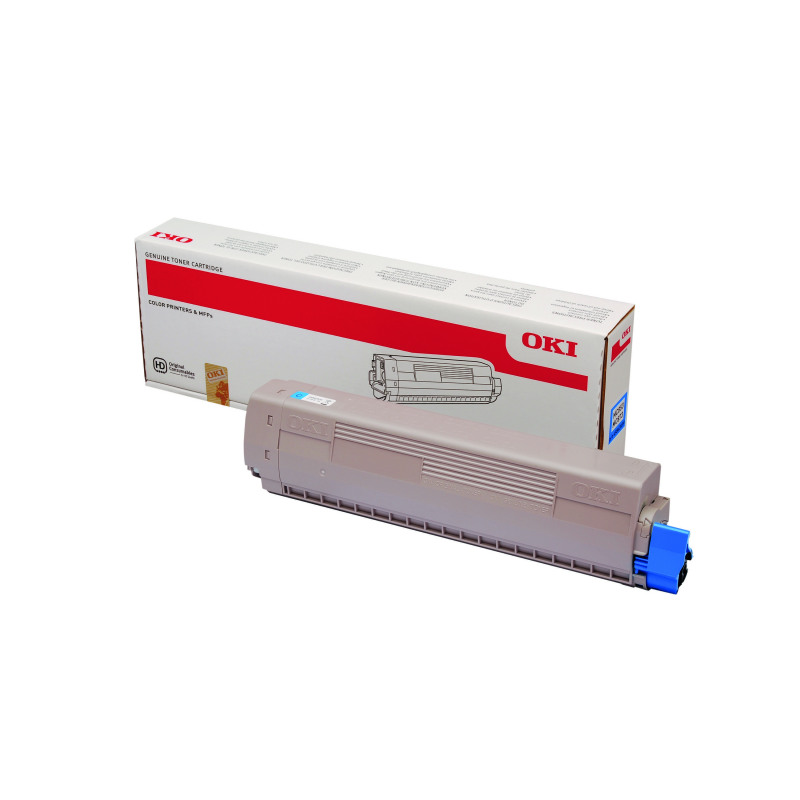 Oki+MC853+7.3K+Toner+Cartridge+Cyan+45862839