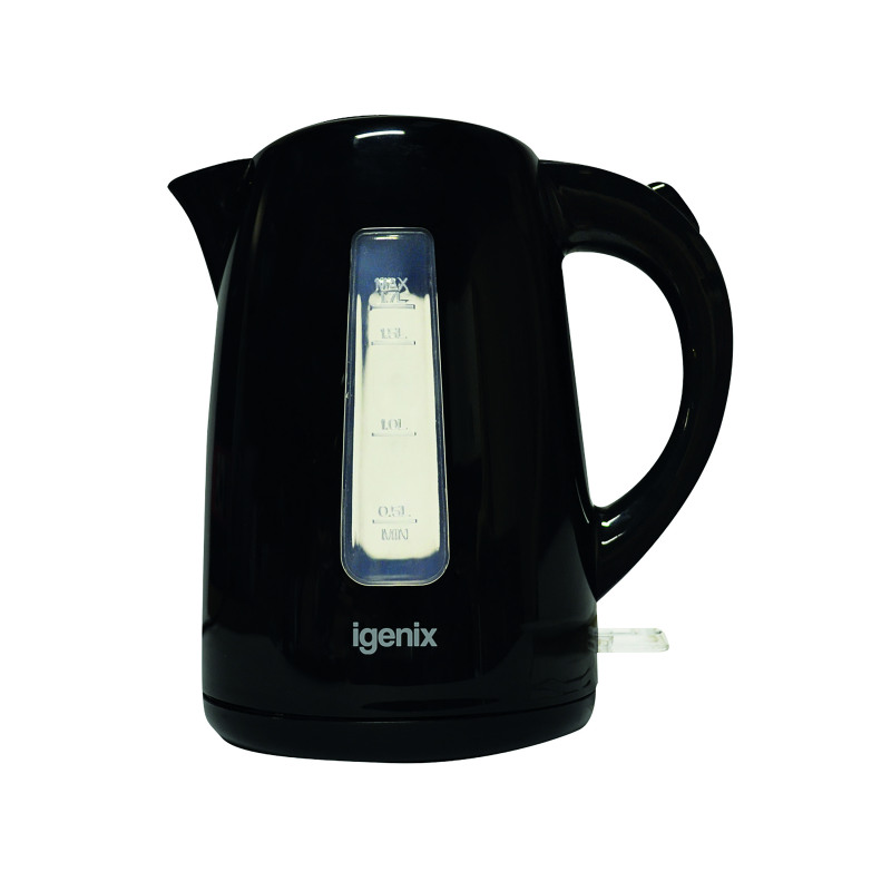 Igenix+1.7+Litre+Jug+Kettle+Cordless+Black+3Kw+IG7205