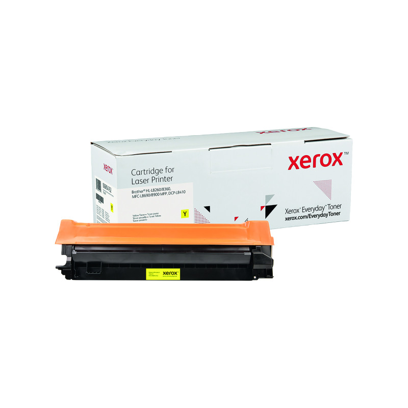 Xerox+Everyday+Repl+Toner+Cartridge+High+Yield+Yellow+Compatible+With+Brother+TN-423Y+006R04762
