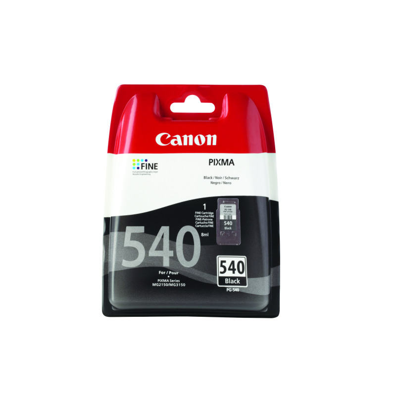 Canon+PG-540+Ink+Cartridge+Black+5225B001