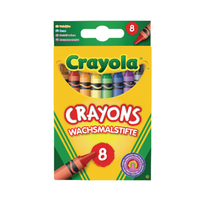 Crayola+Assorted+Colouring+Crayons+x8+%28Pack+of+24%29+2.0008