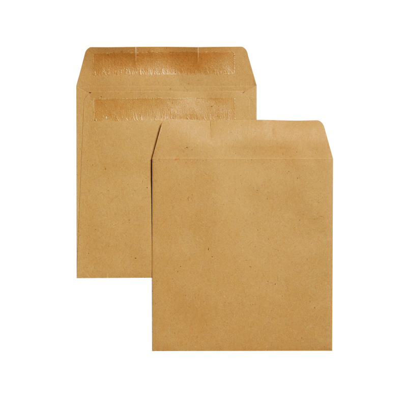 Q-Connect+Envelope+Wage+108x108mm+Plain+Self+Seal+90gsm+Manilla+%28Pack+of+1000%29+KF3420