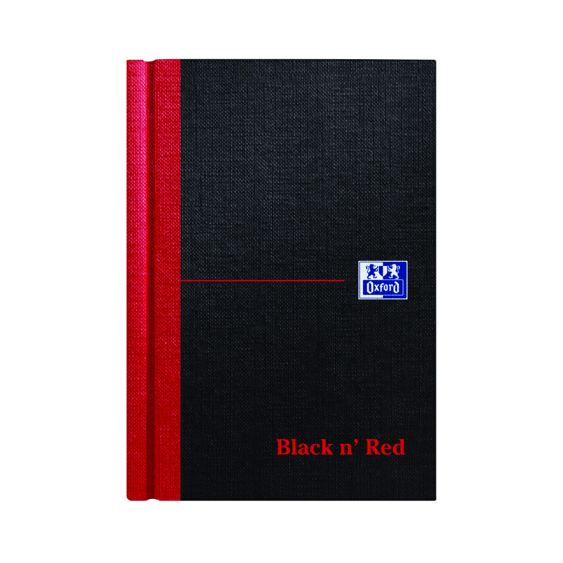 Black+n%26apos%3B+Red+Casebound+Hardback+Notebook+192+Pages+A6+%28Pack+of+5%29+100080429