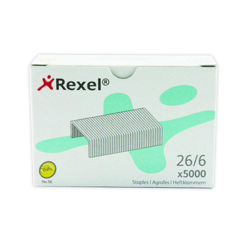 Rexel+Choices+No+56+Staples+6mm+%28Pack+of+5000%29+6025