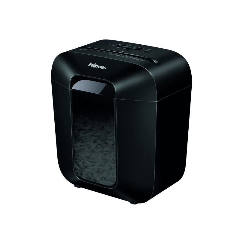 Fellowes+Powershred+LX25+Cross-Cut+P-4+Shredder+Black+4171101