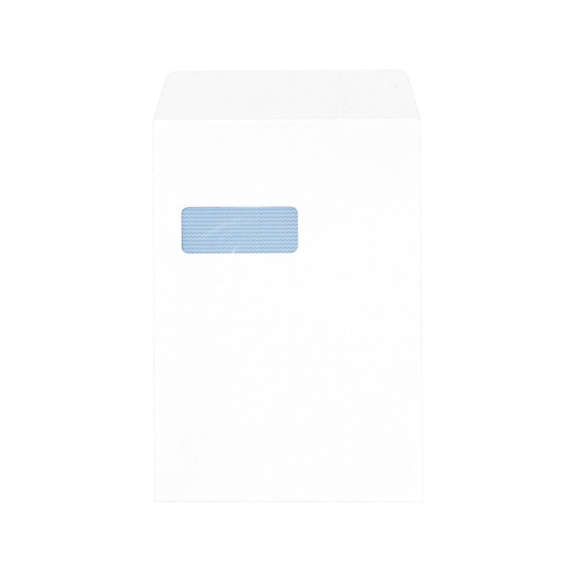 5+Star+Office+Envelopes+Pocket+Peel%2FSeal+Window+100gsm+C4+324x229mm+White+%28Pack+of+250%29