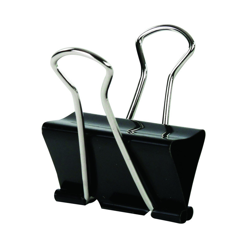Q-Connect+Foldback+Clip+42mm+Black+%28Pack+of+10%29+KF01285
