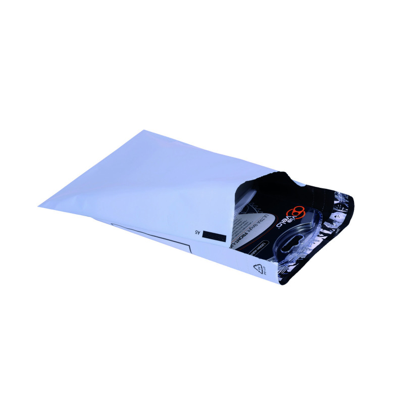 GoSecure+Envelope+Lightweight+Polythene+230x162mm+Opaque+%28Pack+of+100%29+PB11122