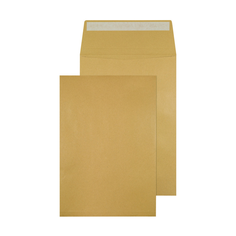 Q-Connect+Envelope+Gusset+324x229x25mm+Peel+and+Seal+120gsm+Manilla+%28Pack+of+100%29+KF3527