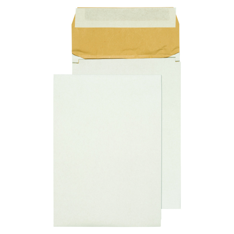 Q-Connect+Padded+Gusset+Envelopes+B4+353x250x50mm+Peel+and+Seal+White+%28100+Pack%29+KF3532