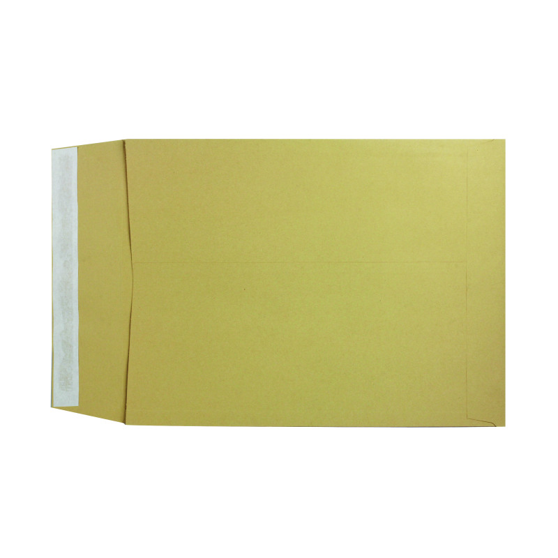 Q-Connect+Envelope+Gusset+406x305x25mm+Peel+and+Seal+120gsm+Manilla+%28Pack+of+100%29+KF3529