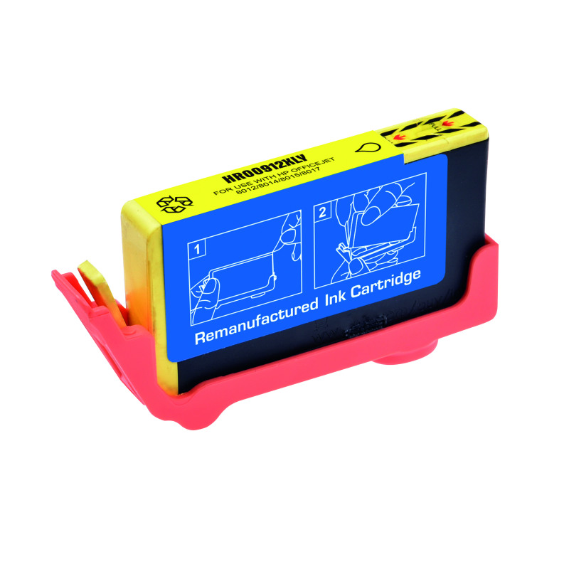 Q-Connect+Remanufactured+PageWide+Cartridge+Yellow+For+HP+F6T79AE+F6T79AE-COMP