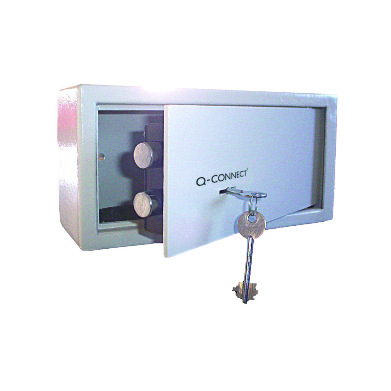 Q-Connect+Key-Operated+Safe+6+Litre+150x200x200mm+KF04387