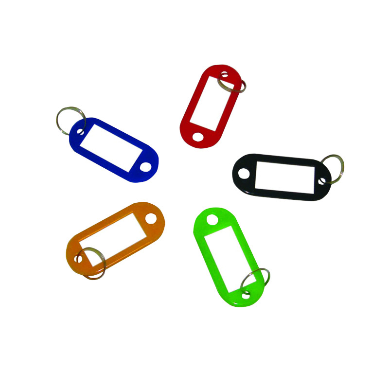 Q-Connect+Key+Fobs+Assorted+%28100+Pack%29+KF10869
