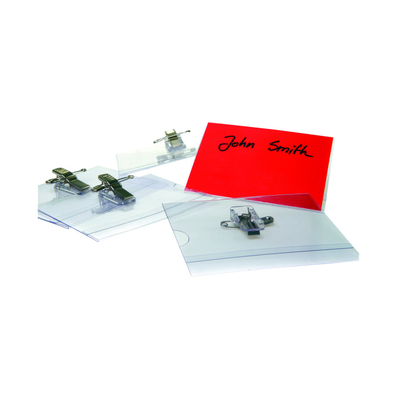 Announce+Combi+Clip+Name+Badge+54x90mm+%28Pack+of+50%29+PV00918