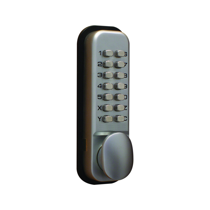 Lockit+Mechanical+Push+Button+Digital+Lock+Chrome+DXLOCKITHB%2FC