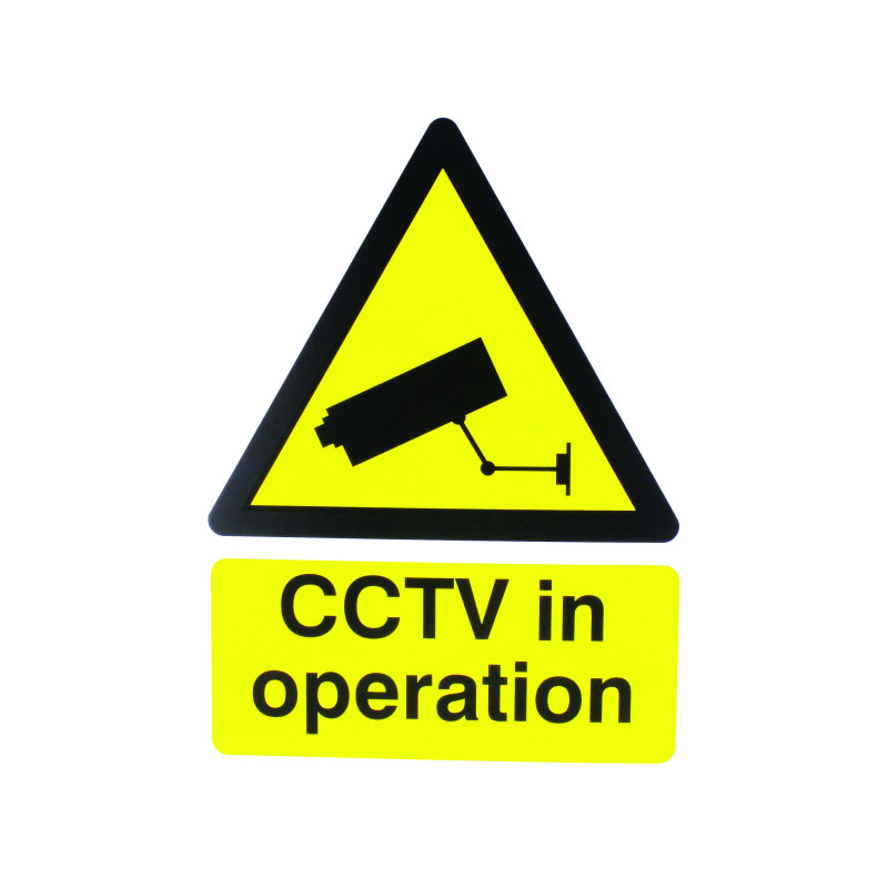 Warning+Sign+CCTV+In+Operation+PVC+400X300mm+CTV3B%2FR