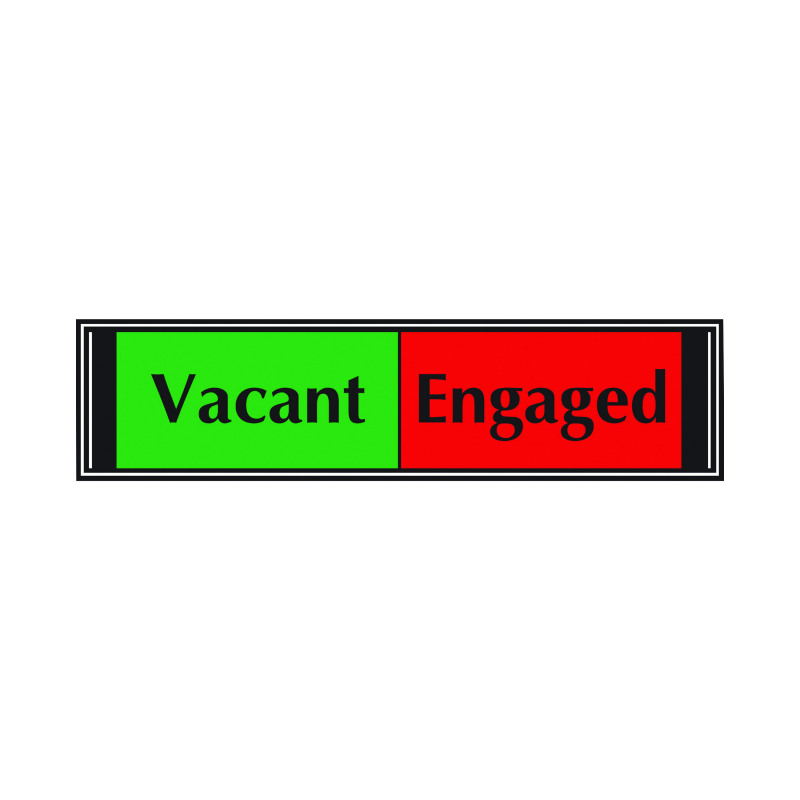 Sliding+Sign+Vacant%2FEngaged+Self+Adhesive+V6DB%2FVE