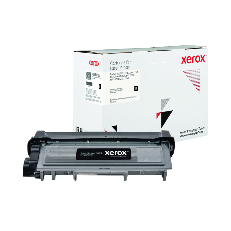 Xerox+Everyday+Remanufactured+Toner+Cartridge+Black+Compatible+With+Brother+TN-2310+006R04585