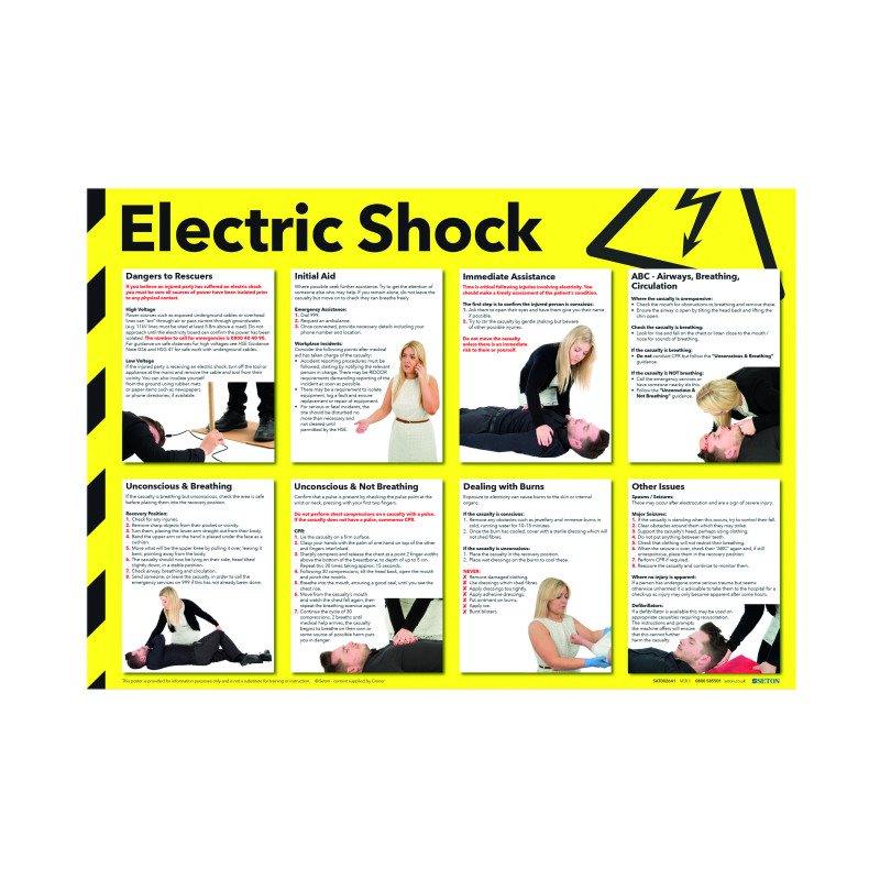 Health+and+Safety+420x594mm+Electric+Shock+Poster+FA551