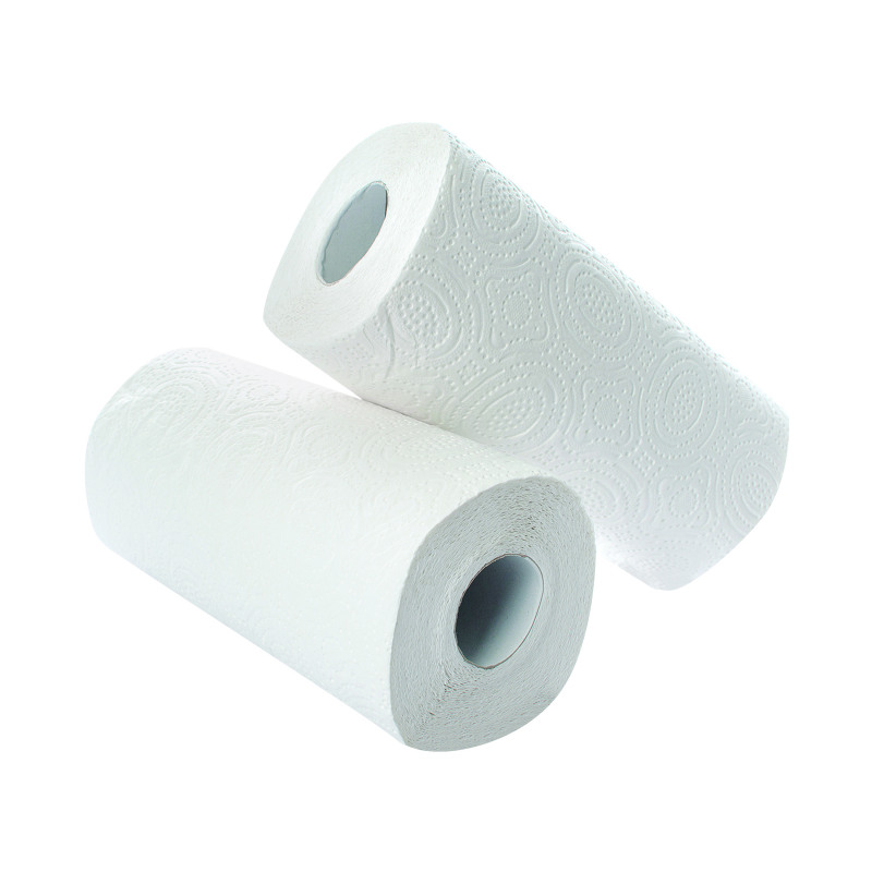 2Work+Kitchen+Roll+White+12x2+%28Pack+of+24%29+CT73665