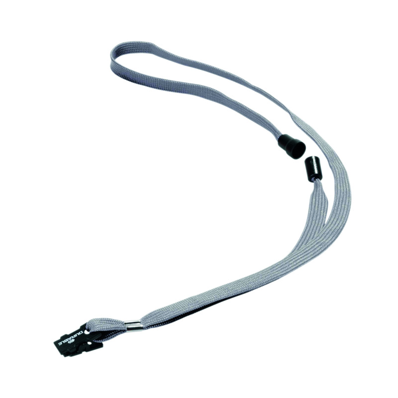 Durable+Soft+Lanyard+with+Clip+and+Safety+Release+Grey+%28Pack+of+10%29+8119%2F10