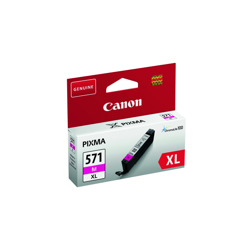 Canon+CLI-571XL+Ink+Cartridge+High+Yield+Magenta+0333C001