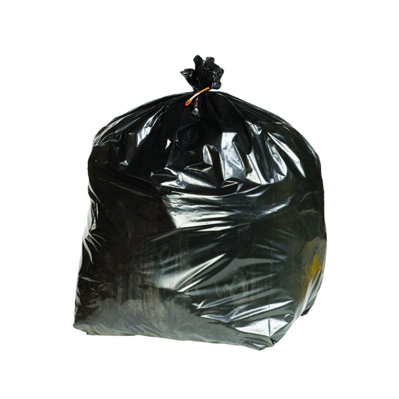 2Work+Extra+Heavy+Duty+Refuse+Sack+LPDE+Black+457x725x950mm+%28Pack+of+200%29+KF76961