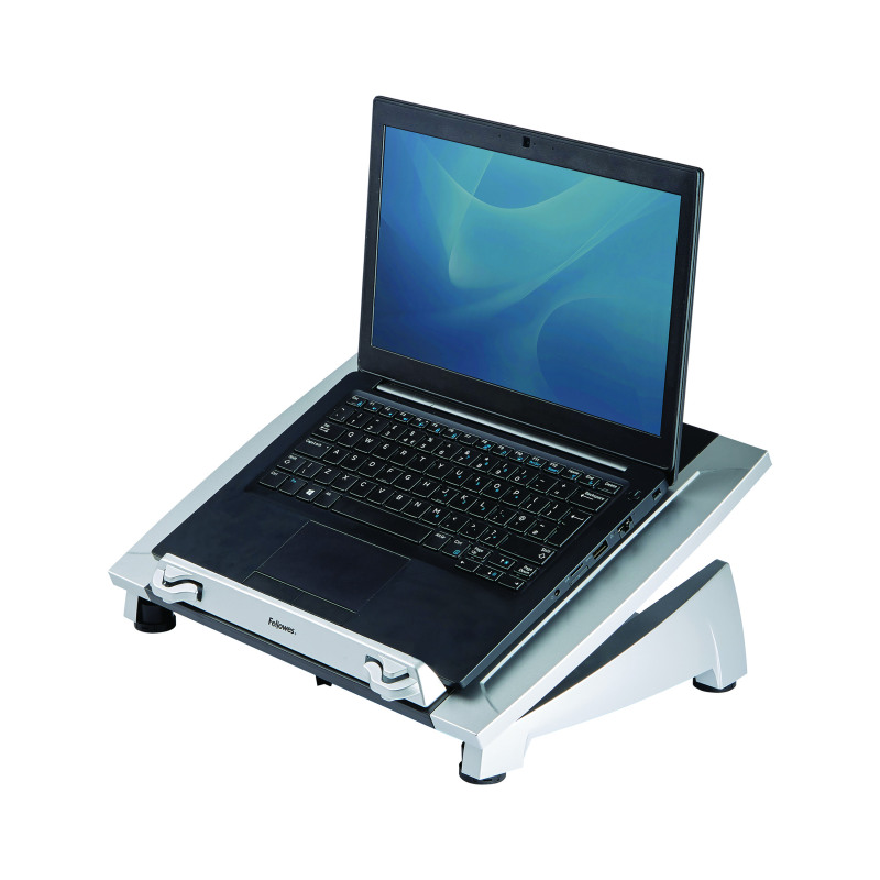 Fellowes+Office+Suites+Laptop+Stand+Plus+Black%2FSilver+8036701