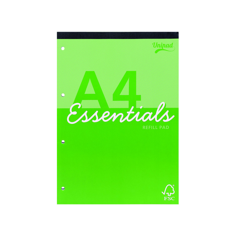 Pukka+Pad+Essentials+Refill+Pad+160+Pages+A4+%28Pack+of+4%29+ESS-REFA4TOP
