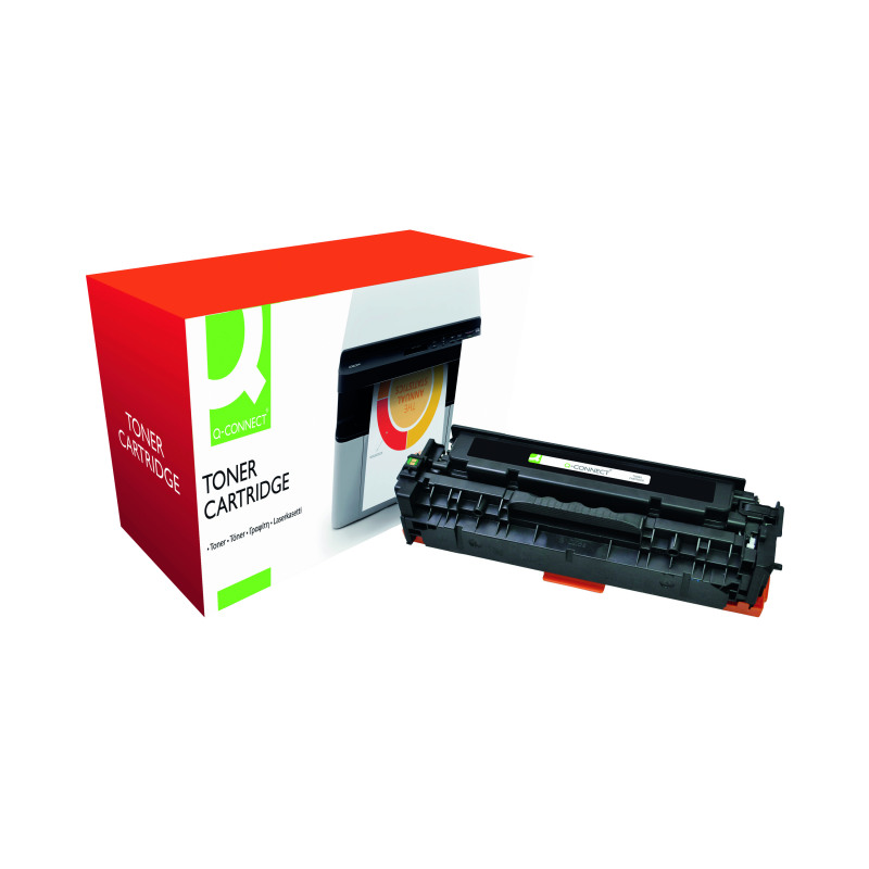 Q-Connect+Compatible+Toner+Cartridge+Black+For+HP+CE410A+CE410A-COMP
