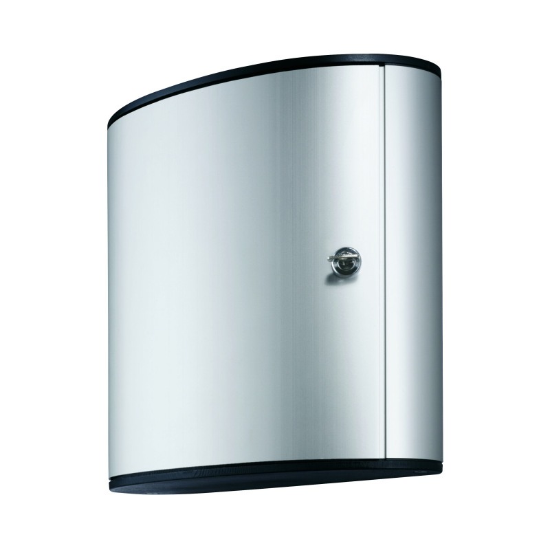 Durable+Key+Safe+Box+with+Key+Lock+36+Keys+Silver+195223