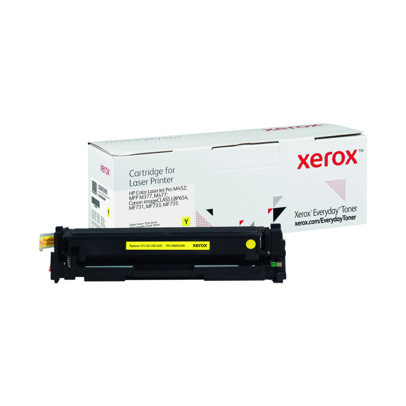 Xerox+Everyday+Replacement+Toner+Cartridge+Yellow+For+HP+CF412A+006R03698