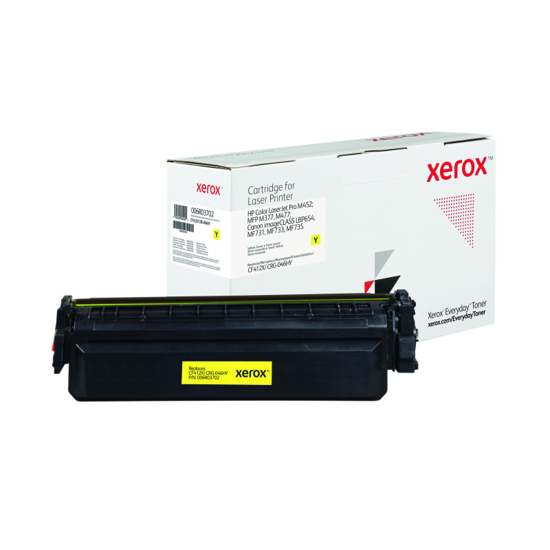 Xerox+Everyday+Replacement+Toner+Cartridge+High+Yield+High+Yield+Yellow+For+HP+CF412X+006R03702