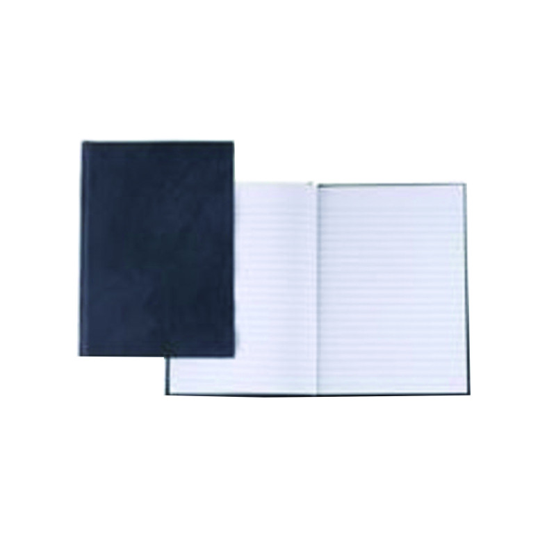 Q-Connect+Dark+Blue+Feint+Ruled+Casebound+Notebook+192+Pages+A5+E00062