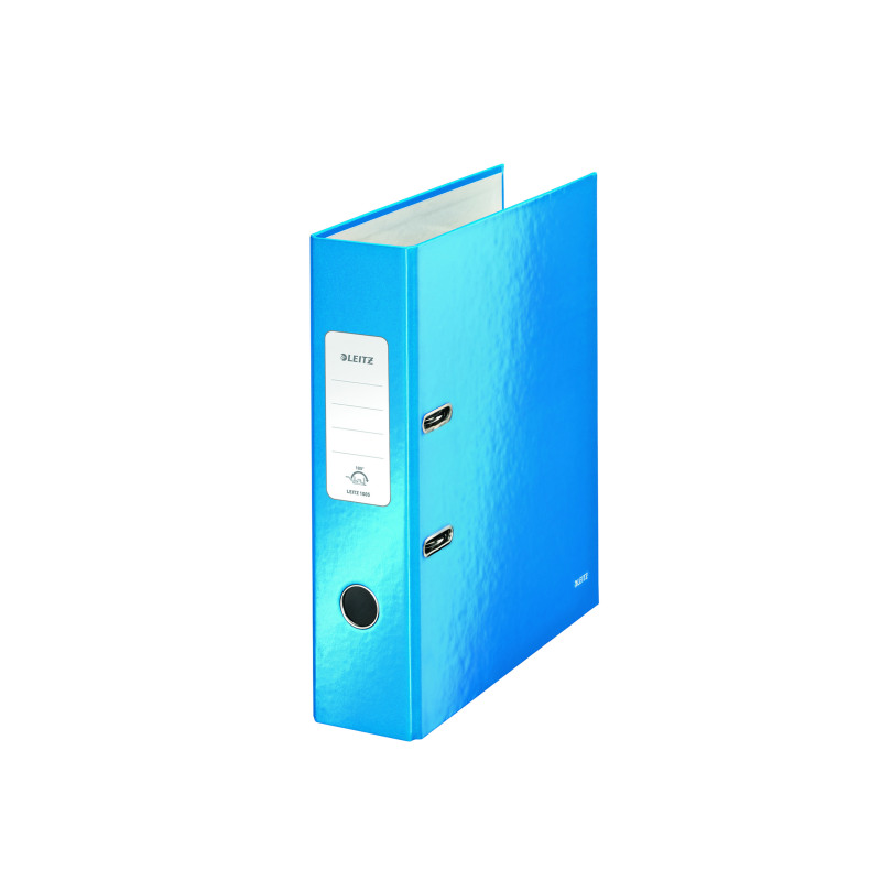 Leitz+Wow+180+Lever+Arch+File+80mm+A4+Blue+%28Pack+of+10%29+10050036