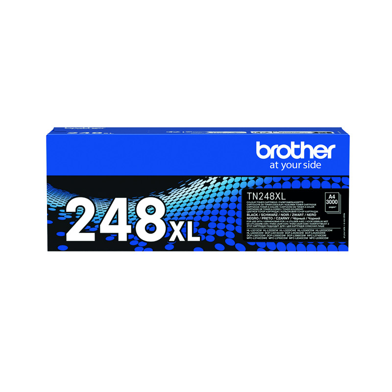 Brother+TN-248XLBK+Toner+Cartridge+High+Yield+Black+TN248XLBK