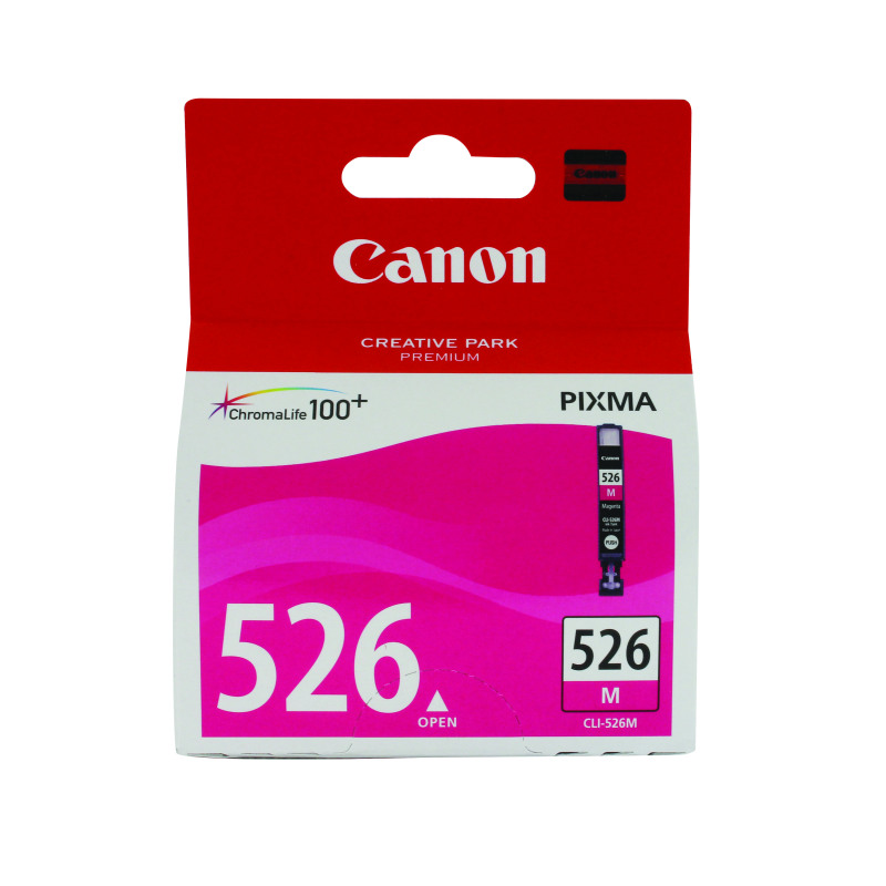Canon+CLI-526M+Ink+Cartridge+Magenta+4542B001