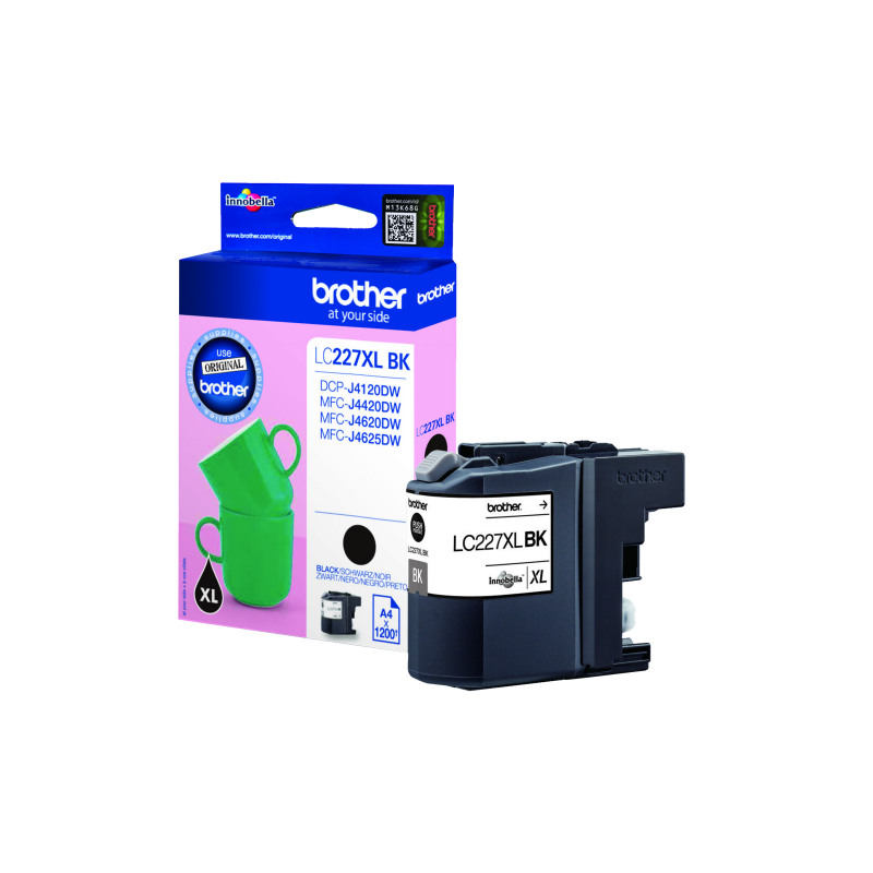 Brother+LC227XLBK+Inkjet+Cartridge+High+Yield+Black+LC227XLBK
