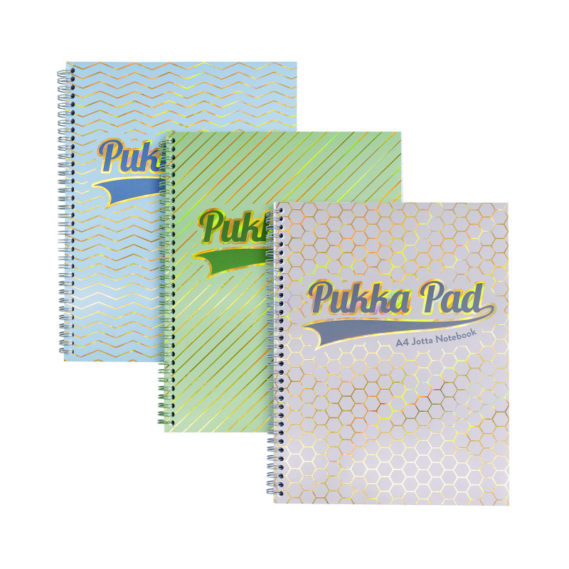 Pukka+Pad+Haze+Jotta+A4%2B+Assorted+%28Pack+of+3%29+9865AST-HZE