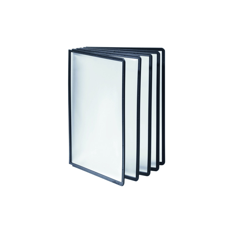 Durable+SHERPA+Display+Panel+A4+Black+%28Pack+of+10%29+5606%2F01