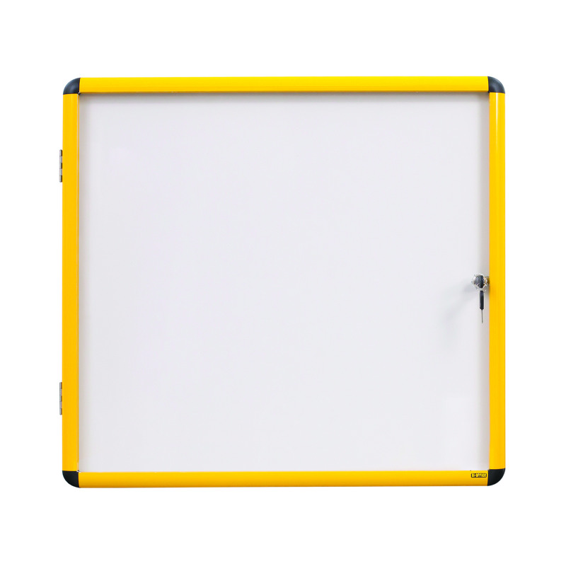 Bi-Office+Ultrabrite+Display+Case+Acrylic+Yellow+Frame+94x129cm+-+16+x+A4+VT9501601511