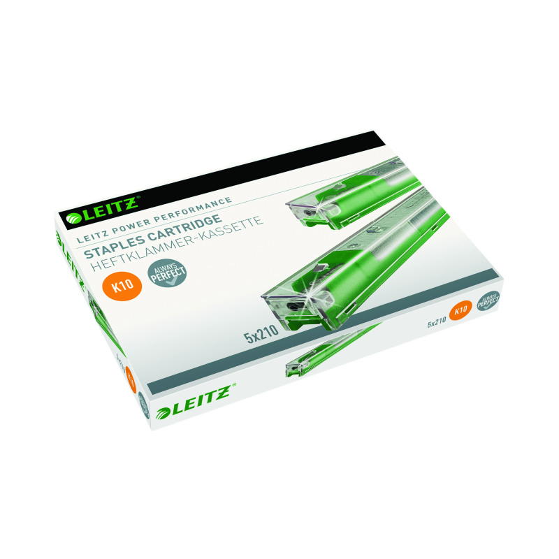 Leitz+Green+Heavy+Duty+Staple+Cartridge+%28Pack+of+1050%29+55930000