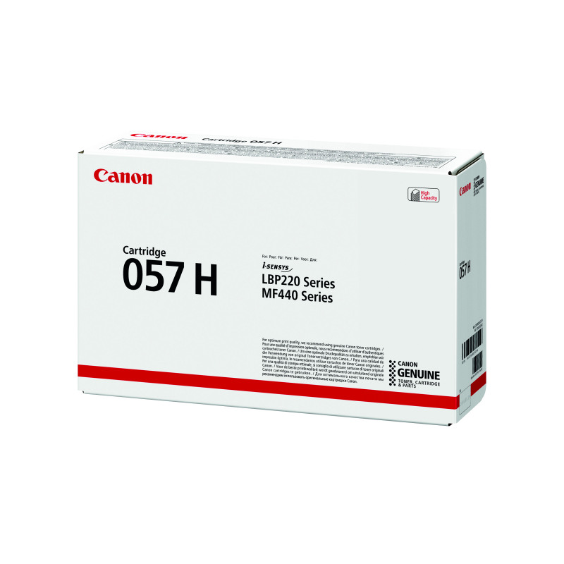 Canon+057H+Toner+Cartridge+High+Yield+Black+3010C002