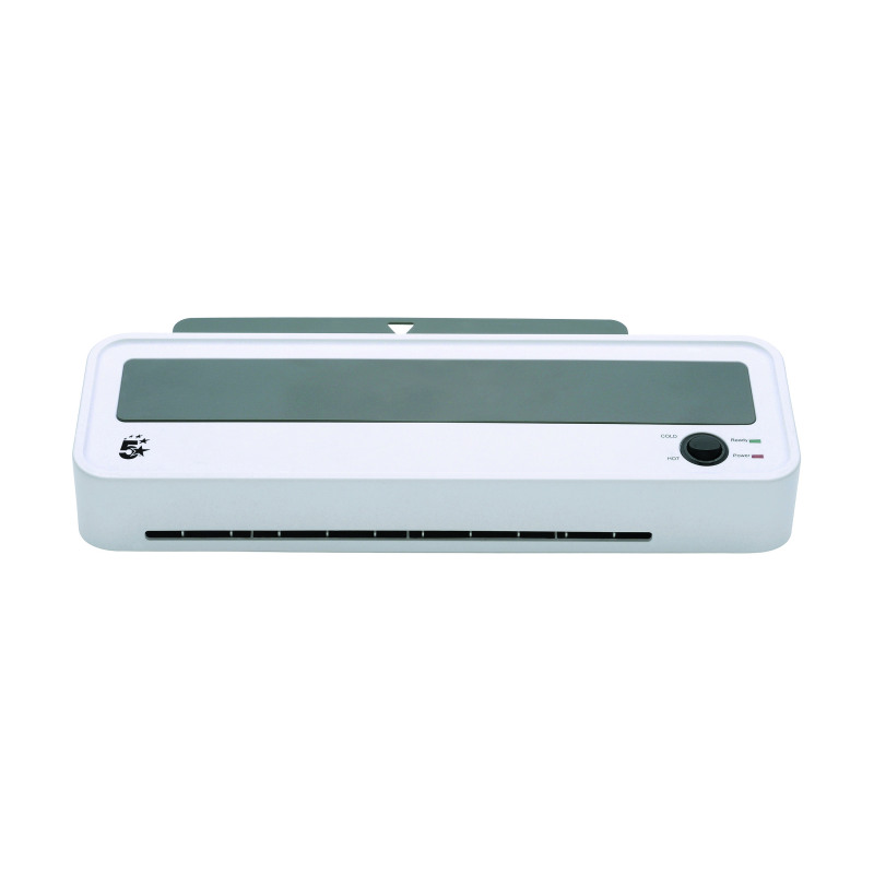 5+Star+Office+Hot+and+Cold+A4+Laminator+Up+to+2x125micron+Pouches