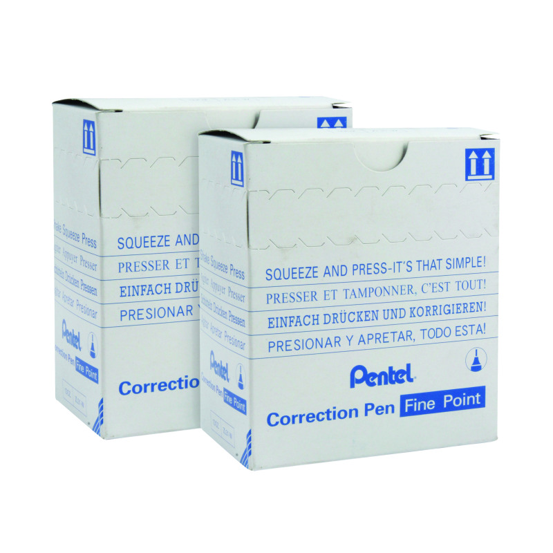 Pentel+Micro+Correct+Pen+12ml+%28Pack+of+12%29+2+For+1