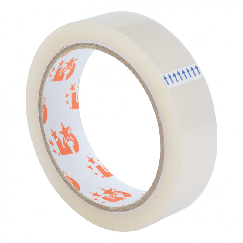 5+Star+Office+Clear+Tape+Roll+Large+Easy-tear+Polypropylene+40+Microns+24mmx66m+%28Pack+of+6%29